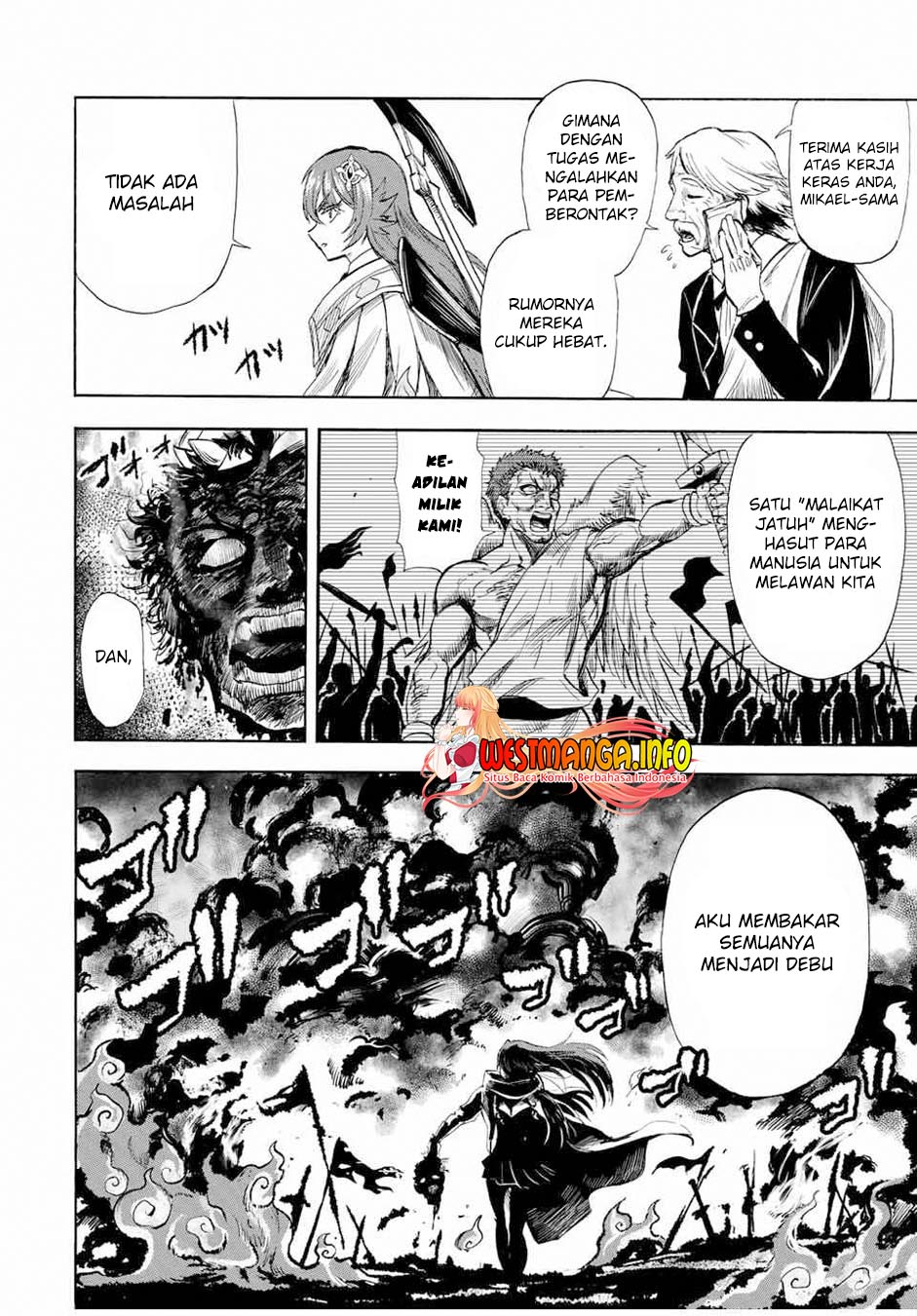 Jigoku no Gouka de Yaka re Tsuzuketa Shounen. Saikyou no Honou Tsukai to Natte Fukkatsu Suru. Chapter 102 - halaman 4