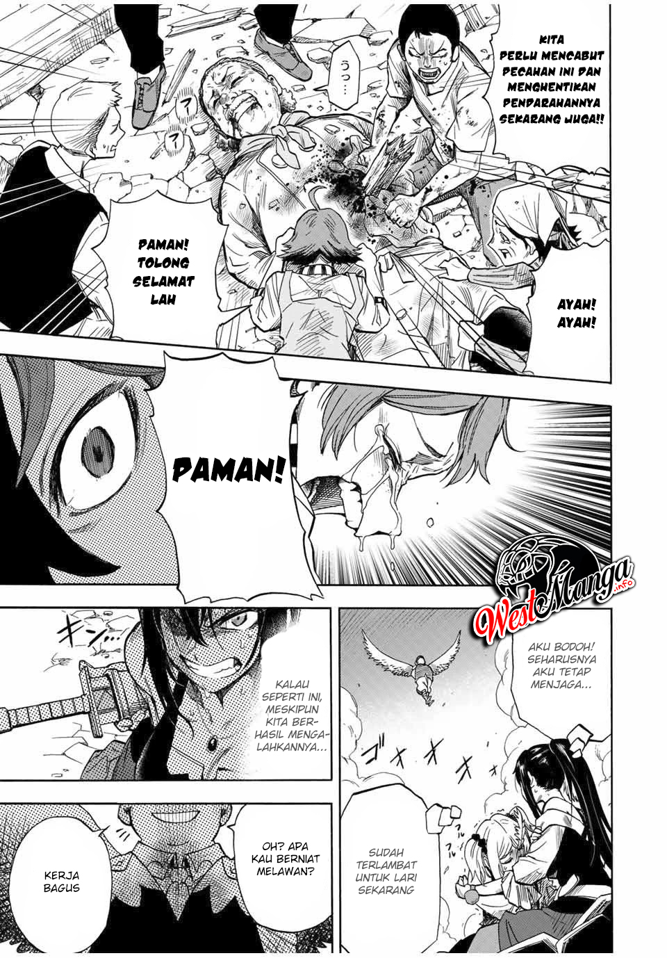 Jigoku no Gouka de Yaka re Tsuzuketa Shounen. Saikyou no Honou Tsukai to Natte Fukkatsu Suru. Chapter 14 - halaman 9