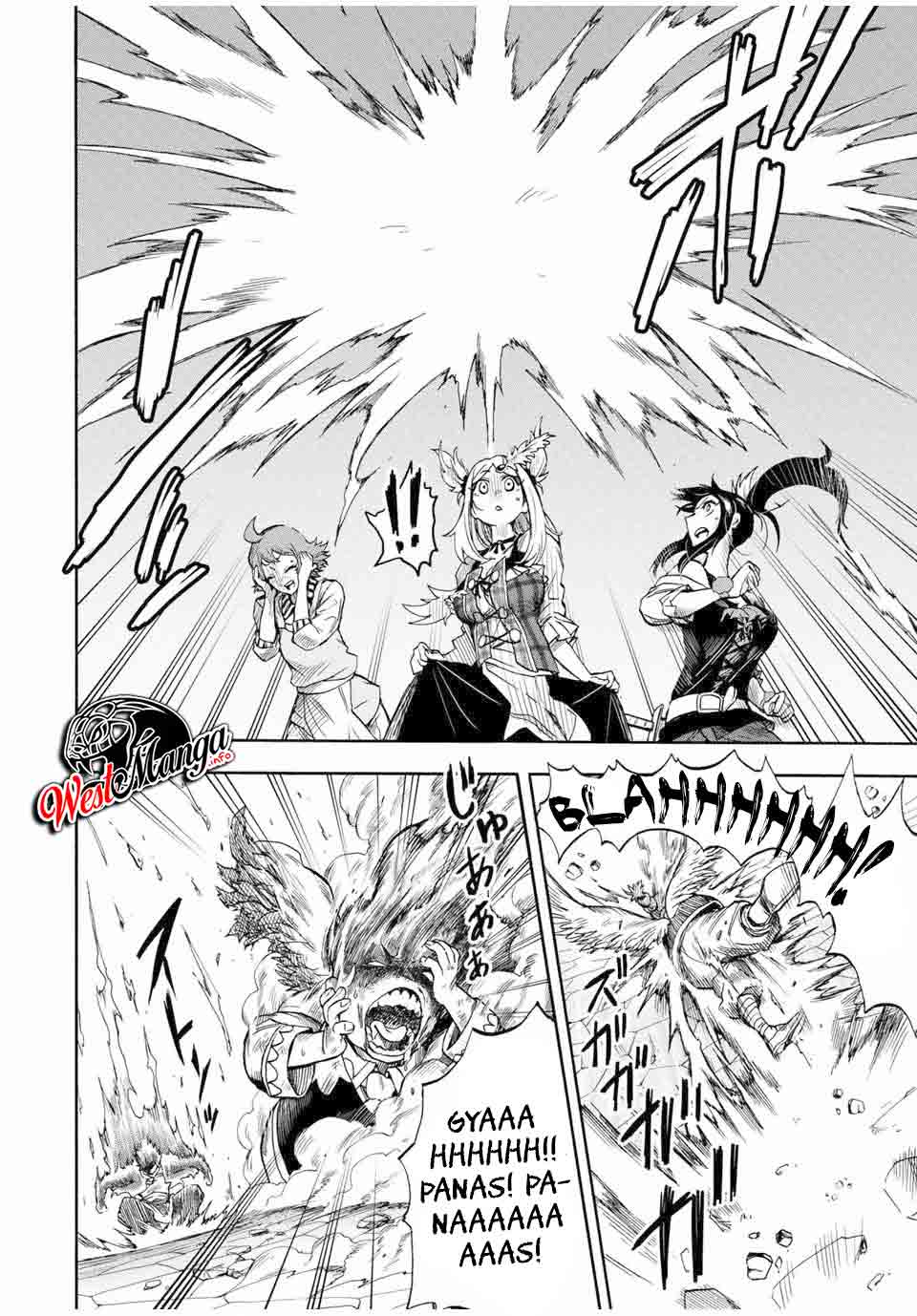 Jigoku no Gouka de Yaka re Tsuzuketa Shounen. Saikyou no Honou Tsukai to Natte Fukkatsu Suru. Chapter 15 - halaman 13