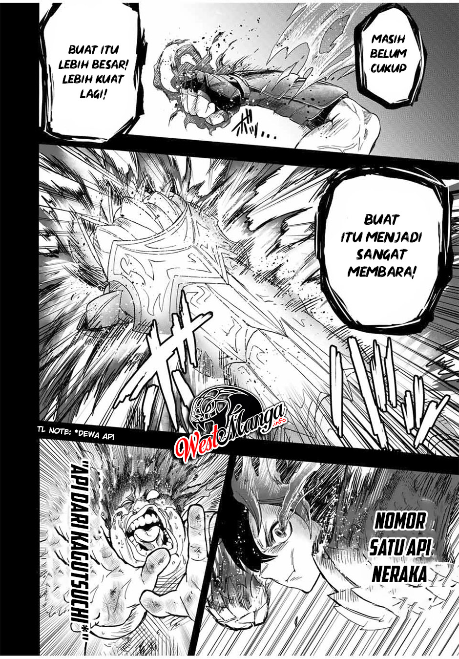 Jigoku no Gouka de Yaka re Tsuzuketa Shounen. Saikyou no Honou Tsukai to Natte Fukkatsu Suru. Chapter 17 - halaman 13