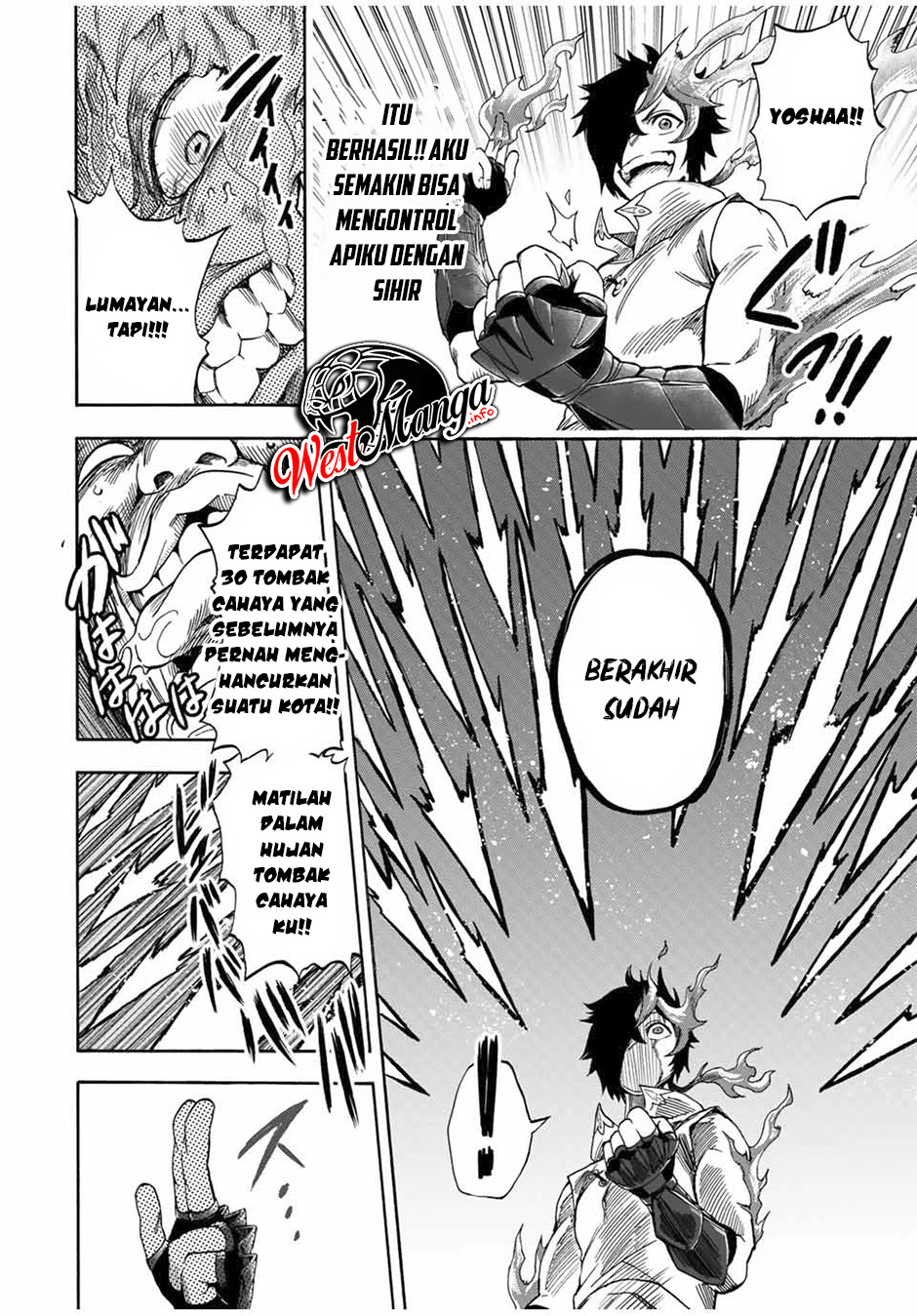 Jigoku no Gouka de Yaka re Tsuzuketa Shounen. Saikyou no Honou Tsukai to Natte Fukkatsu Suru. Chapter 17 - halaman 6