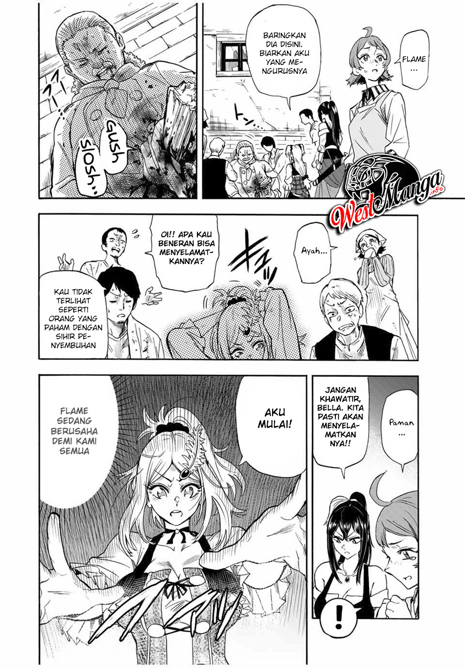 Jigoku no Gouka de Yaka re Tsuzuketa Shounen. Saikyou no Honou Tsukai to Natte Fukkatsu Suru. Chapter 17 - halaman 8