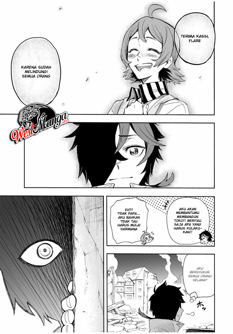 Jigoku no Gouka de Yaka re Tsuzuketa Shounen. Saikyou no Honou Tsukai to Natte Fukkatsu Suru. Chapter 18 - halaman 11