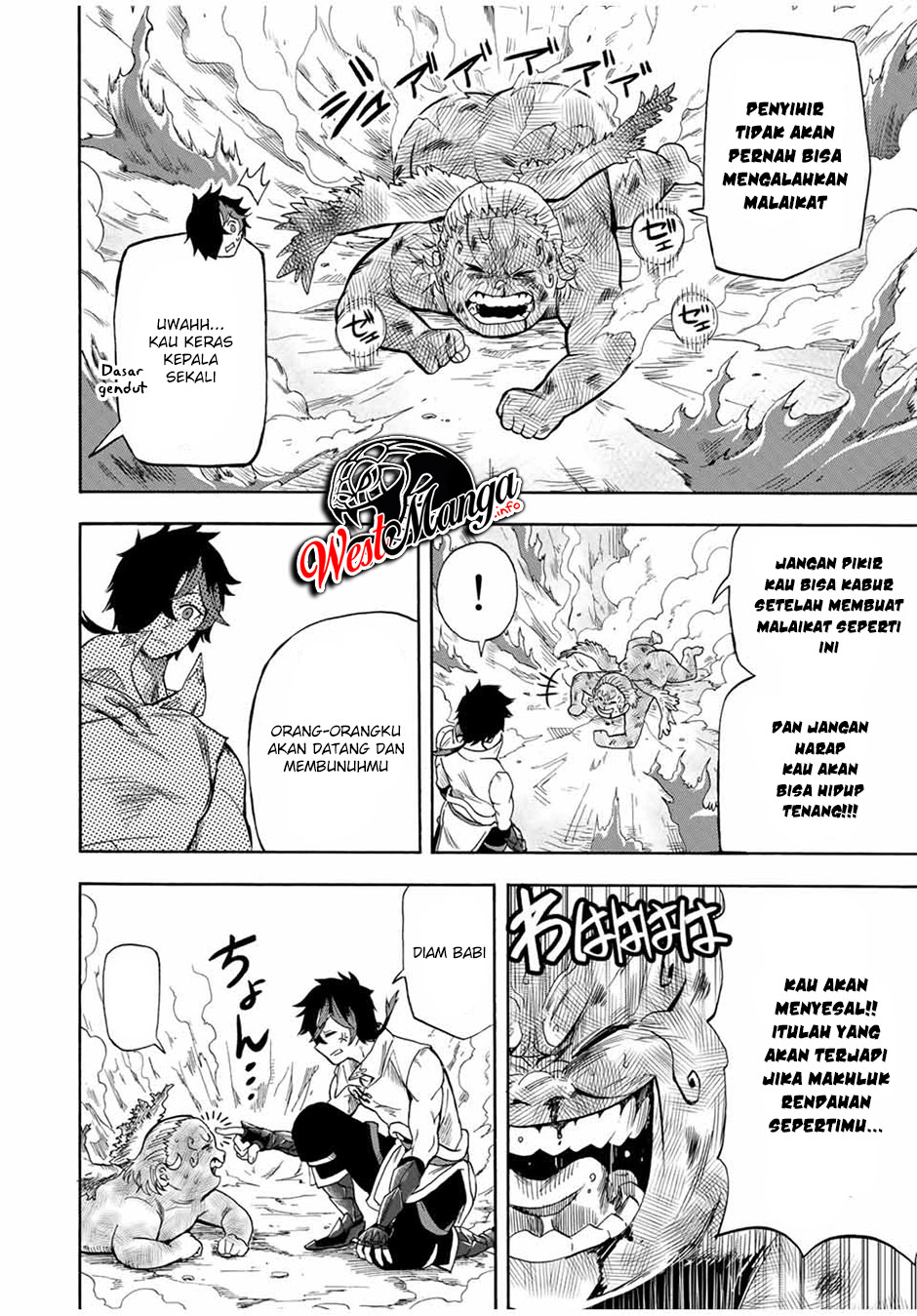 Jigoku no Gouka de Yaka re Tsuzuketa Shounen. Saikyou no Honou Tsukai to Natte Fukkatsu Suru. Chapter 18 - halaman 4