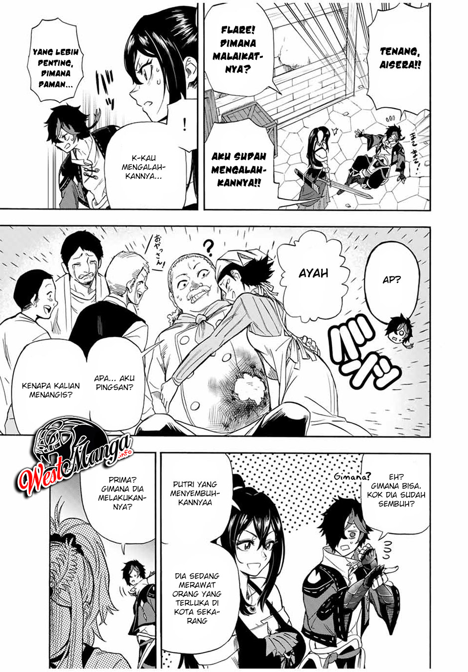 Jigoku no Gouka de Yaka re Tsuzuketa Shounen. Saikyou no Honou Tsukai to Natte Fukkatsu Suru. Chapter 18 - halaman 7