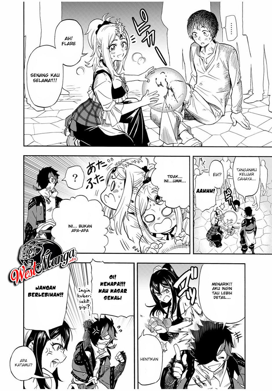 Jigoku no Gouka de Yaka re Tsuzuketa Shounen. Saikyou no Honou Tsukai to Natte Fukkatsu Suru. Chapter 18 - halaman 8
