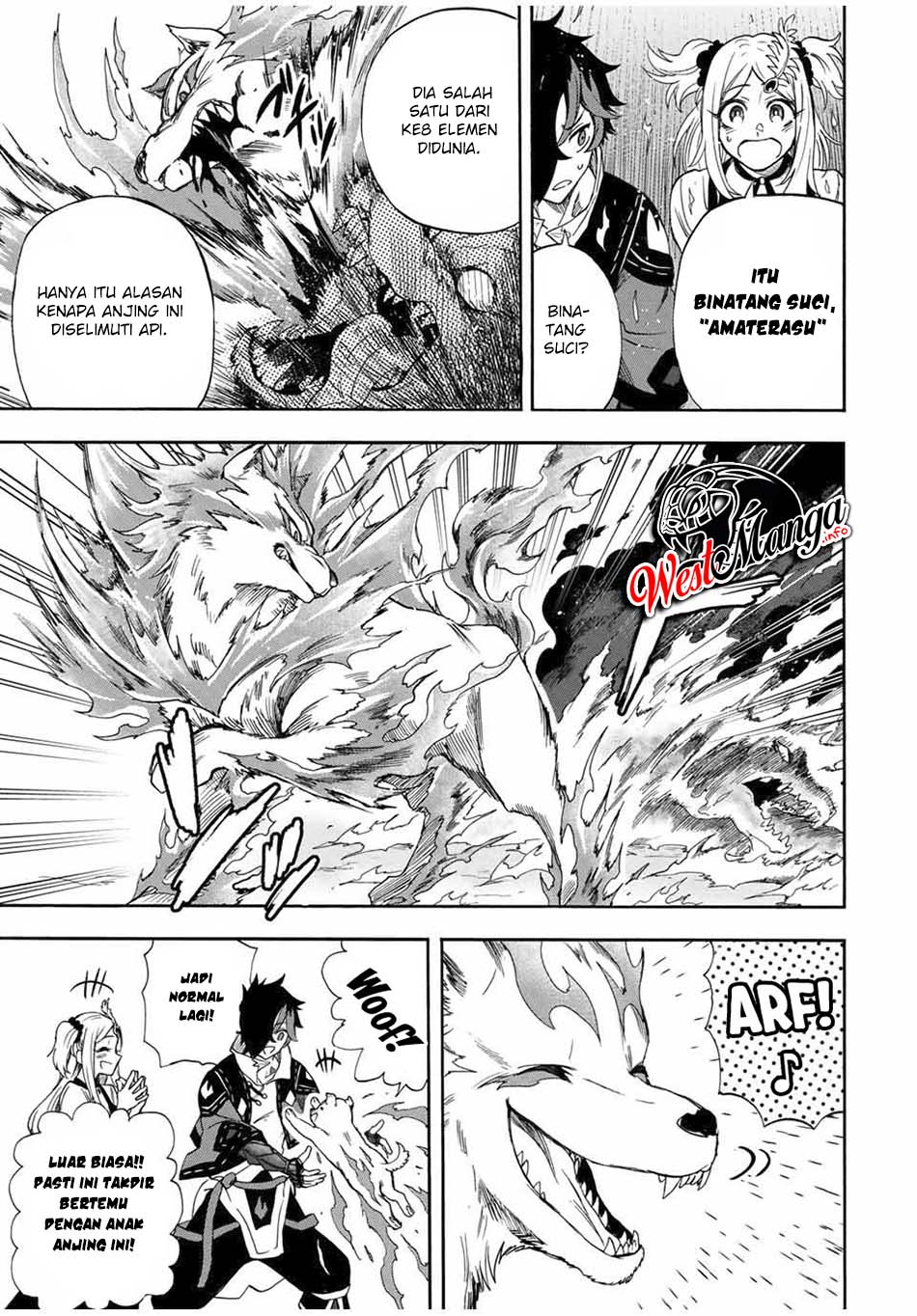 Jigoku no Gouka de Yaka re Tsuzuketa Shounen. Saikyou no Honou Tsukai to Natte Fukkatsu Suru. Chapter 20 - halaman 9