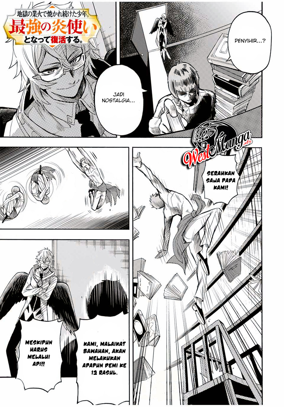 Jigoku no Gouka de Yaka re Tsuzuketa Shounen. Saikyou no Honou Tsukai to Natte Fukkatsu Suru. Chapter 21 - halaman 2