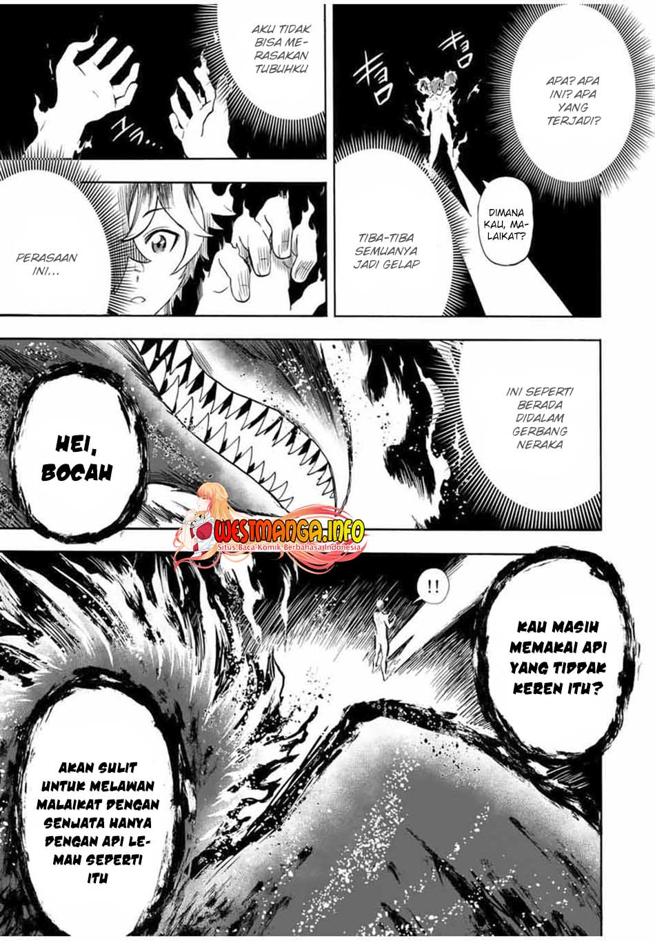 Jigoku no Gouka de Yaka re Tsuzuketa Shounen. Saikyou no Honou Tsukai to Natte Fukkatsu Suru. Chapter 24 - halaman 13