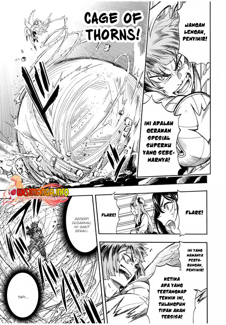 Jigoku no Gouka de Yaka re Tsuzuketa Shounen. Saikyou no Honou Tsukai to Natte Fukkatsu Suru. Chapter 25 - halaman 9