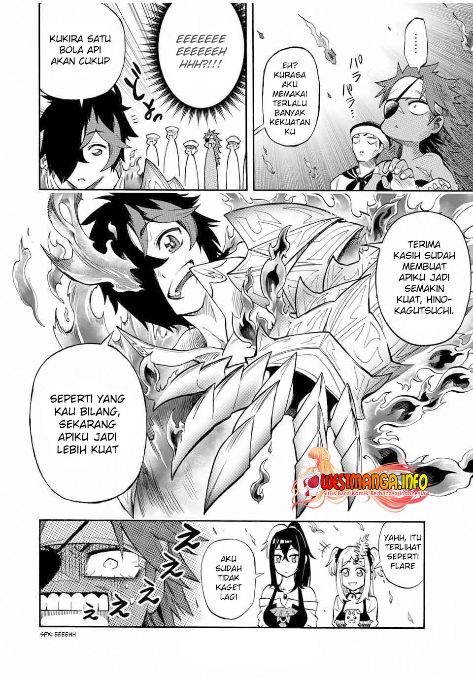 Jigoku no Gouka de Yaka re Tsuzuketa Shounen. Saikyou no Honou Tsukai to Natte Fukkatsu Suru. Chapter 30 - halaman 12