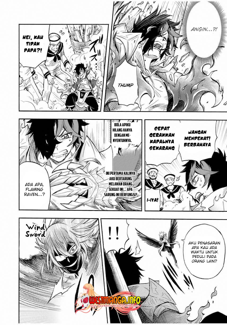 Jigoku no Gouka de Yaka re Tsuzuketa Shounen. Saikyou no Honou Tsukai to Natte Fukkatsu Suru. Chapter 32 - halaman 6