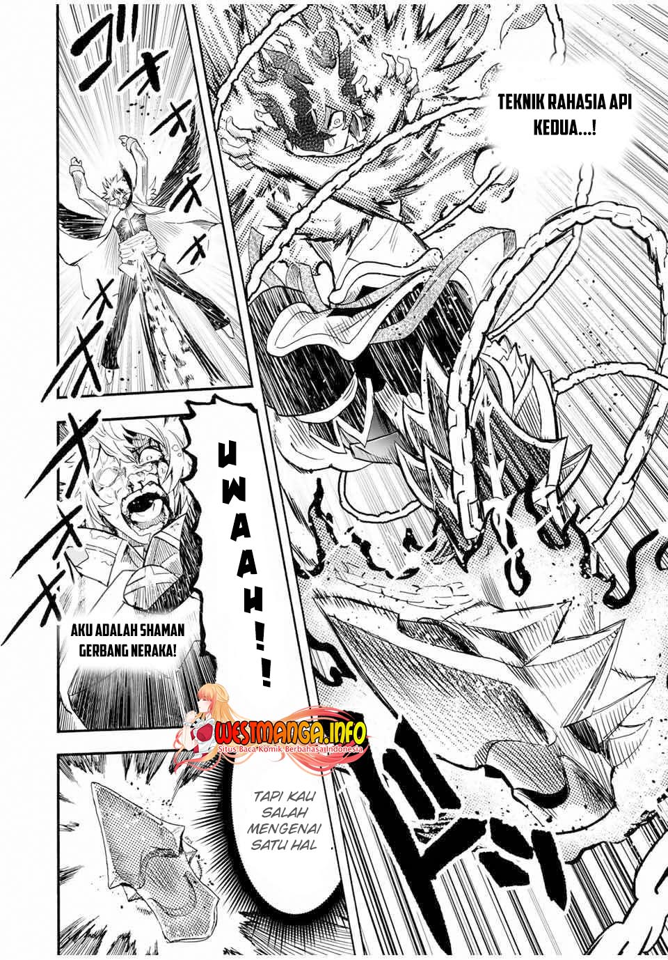 Jigoku no Gouka de Yaka re Tsuzuketa Shounen. Saikyou no Honou Tsukai to Natte Fukkatsu Suru. Chapter 36 - halaman 12