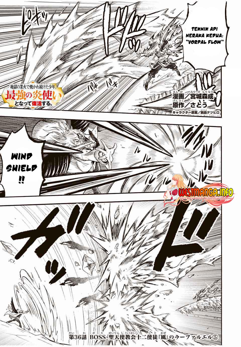 Jigoku no Gouka de Yaka re Tsuzuketa Shounen. Saikyou no Honou Tsukai to Natte Fukkatsu Suru. Chapter 36 - halaman 2