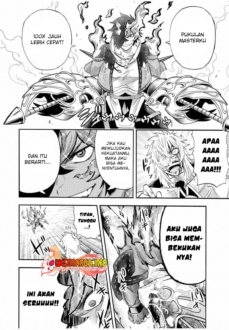 Jigoku no Gouka de Yaka re Tsuzuketa Shounen. Saikyou no Honou Tsukai to Natte Fukkatsu Suru. Chapter 36 - halaman 8