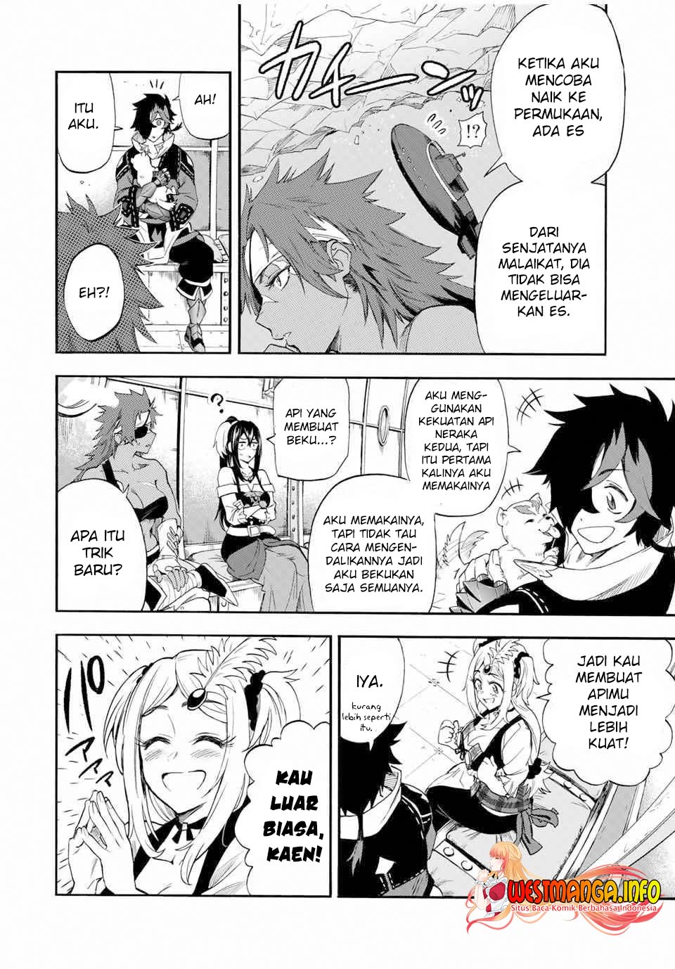 Jigoku no Gouka de Yaka re Tsuzuketa Shounen. Saikyou no Honou Tsukai to Natte Fukkatsu Suru. Chapter 38 - halaman 8