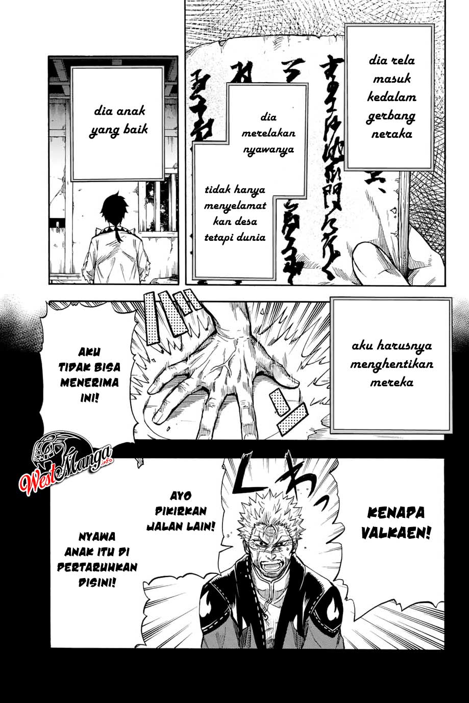 Jigoku no Gouka de Yaka re Tsuzuketa Shounen. Saikyou no Honou Tsukai to Natte Fukkatsu Suru. Chapter 4 - halaman 9