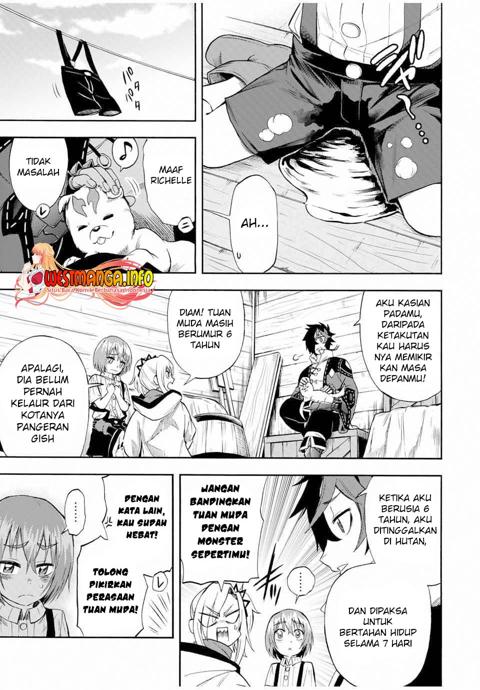 Jigoku no Gouka de Yaka re Tsuzuketa Shounen. Saikyou no Honou Tsukai to Natte Fukkatsu Suru. Chapter 42 - halaman 7