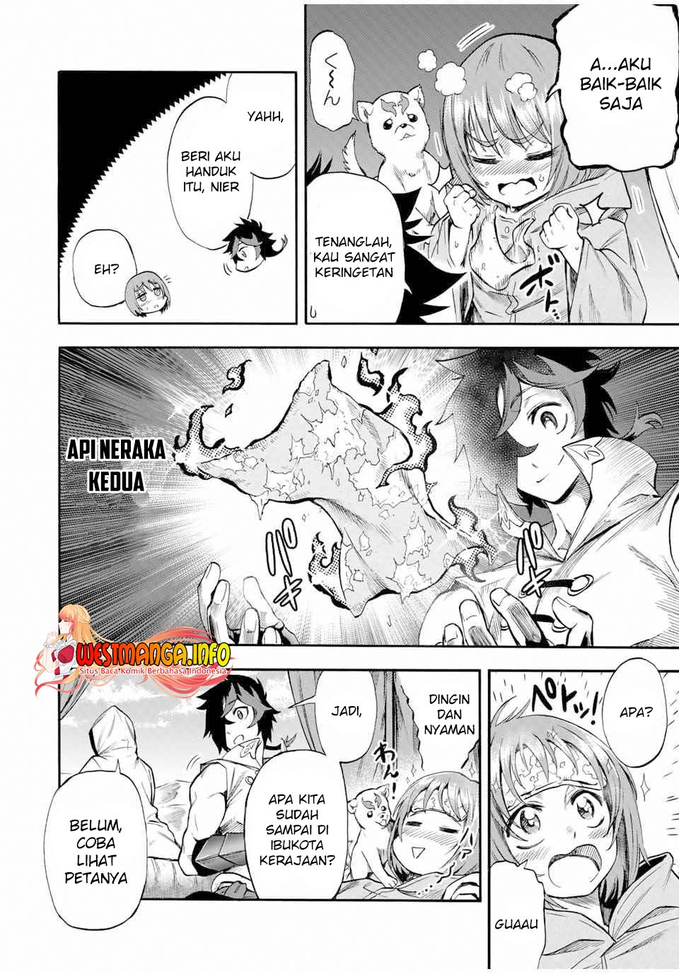 Jigoku no Gouka de Yaka re Tsuzuketa Shounen. Saikyou no Honou Tsukai to Natte Fukkatsu Suru. Chapter 44 - halaman 4
