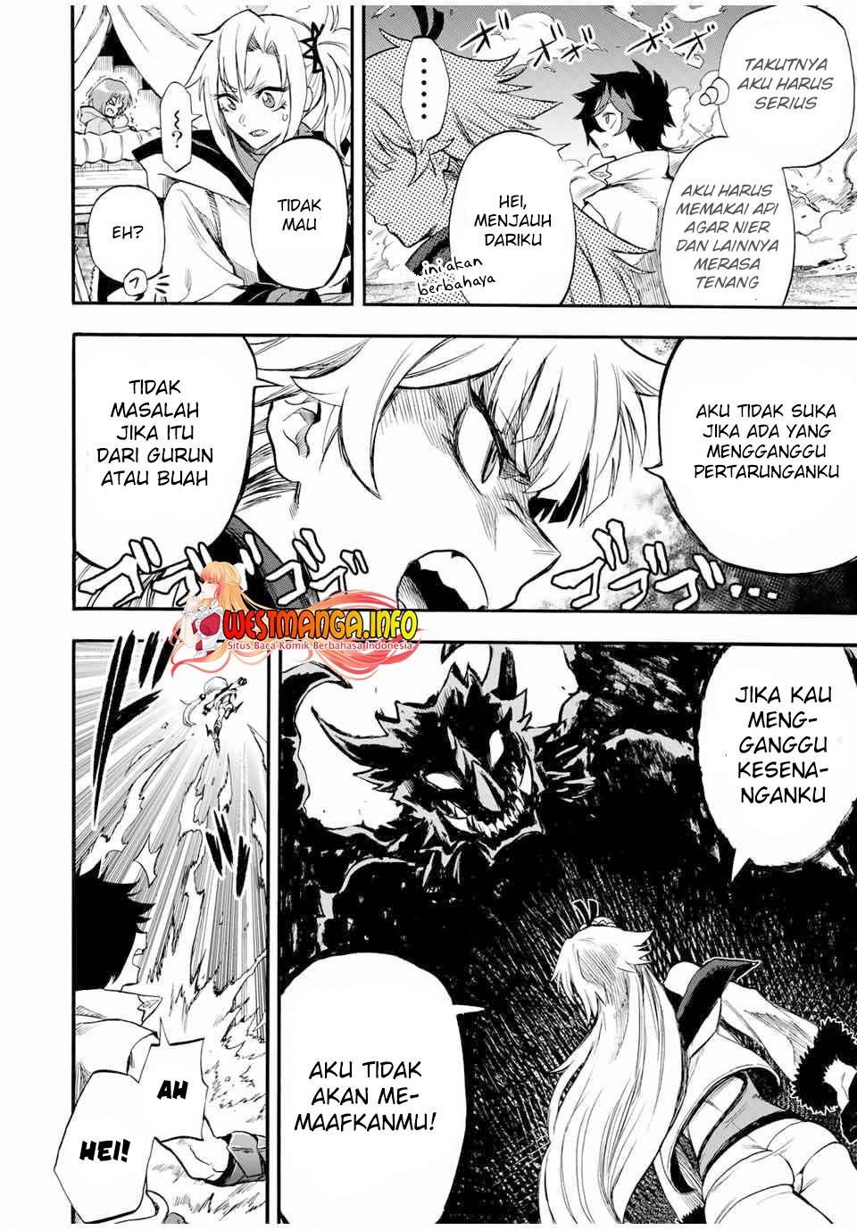 Jigoku no Gouka de Yaka re Tsuzuketa Shounen. Saikyou no Honou Tsukai to Natte Fukkatsu Suru. Chapter 50 - halaman 4