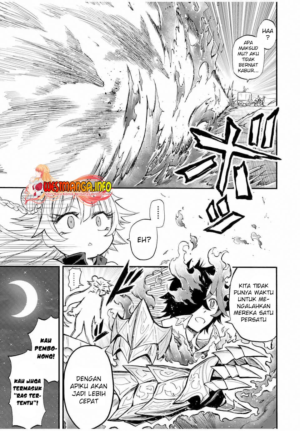 Jigoku no Gouka de Yaka re Tsuzuketa Shounen. Saikyou no Honou Tsukai to Natte Fukkatsu Suru. Chapter 53 - halaman 5