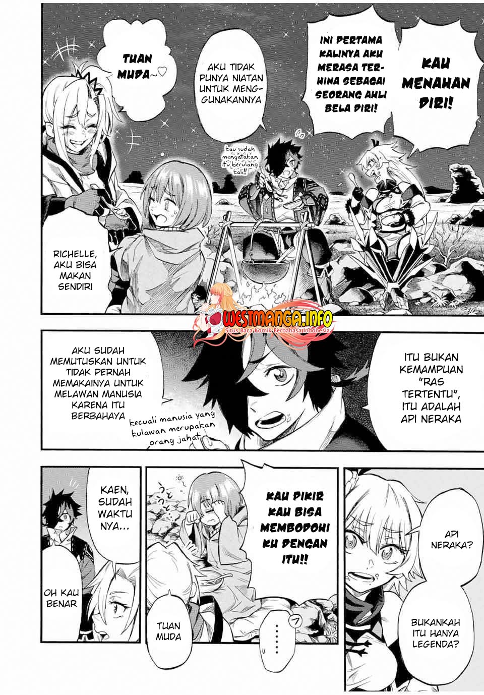 Jigoku no Gouka de Yaka re Tsuzuketa Shounen. Saikyou no Honou Tsukai to Natte Fukkatsu Suru. Chapter 53 - halaman 6