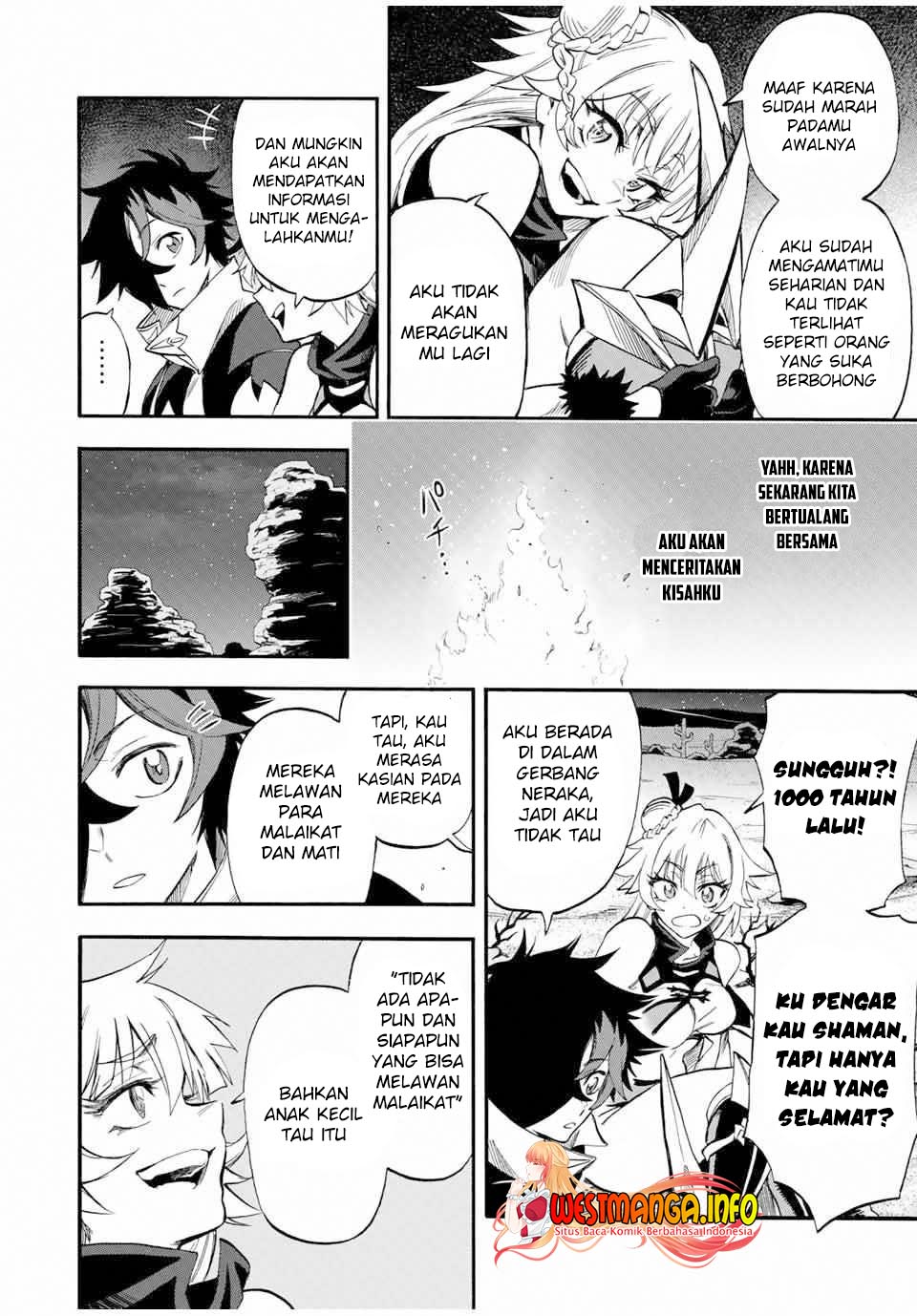 Jigoku no Gouka de Yaka re Tsuzuketa Shounen. Saikyou no Honou Tsukai to Natte Fukkatsu Suru. Chapter 53 - halaman 8