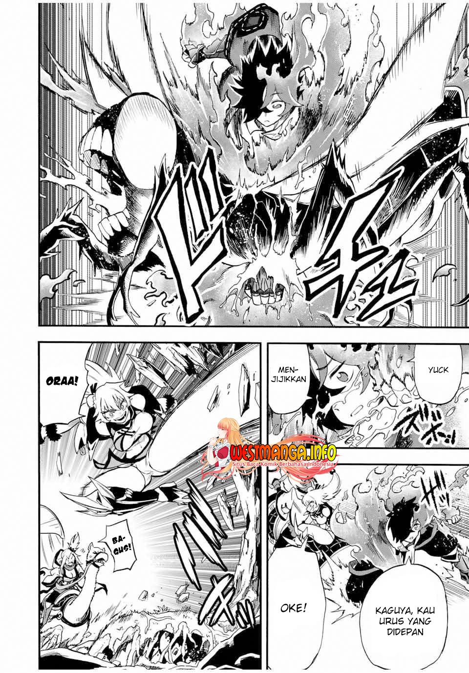 Jigoku no Gouka de Yaka re Tsuzuketa Shounen. Saikyou no Honou Tsukai to Natte Fukkatsu Suru. Chapter 55 - halaman 4