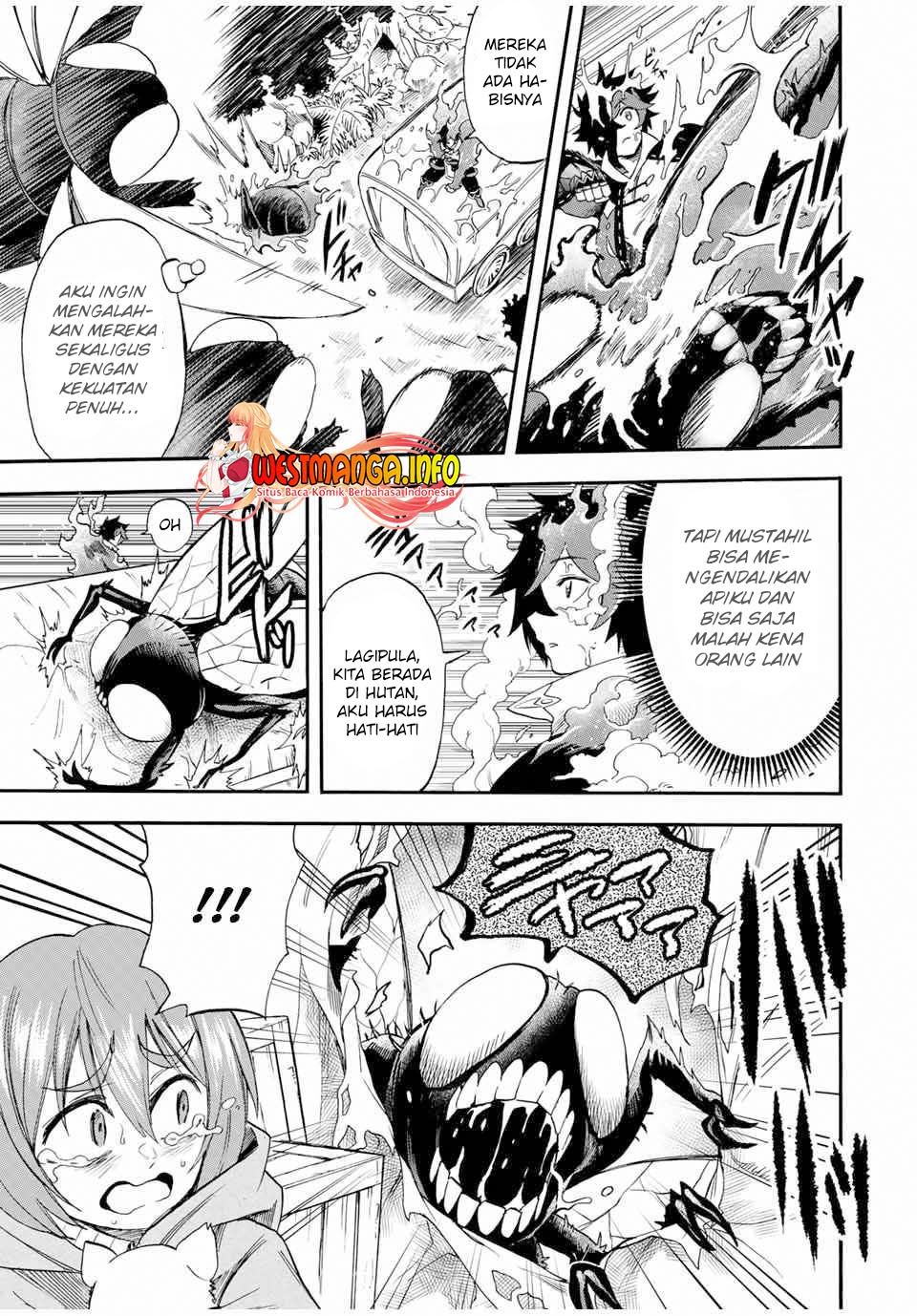 Jigoku no Gouka de Yaka re Tsuzuketa Shounen. Saikyou no Honou Tsukai to Natte Fukkatsu Suru. Chapter 55 - halaman 5