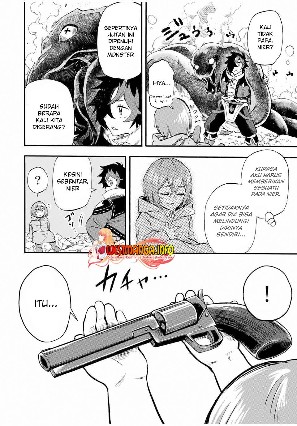 Jigoku no Gouka de Yaka re Tsuzuketa Shounen. Saikyou no Honou Tsukai to Natte Fukkatsu Suru. Chapter 58 - halaman 1