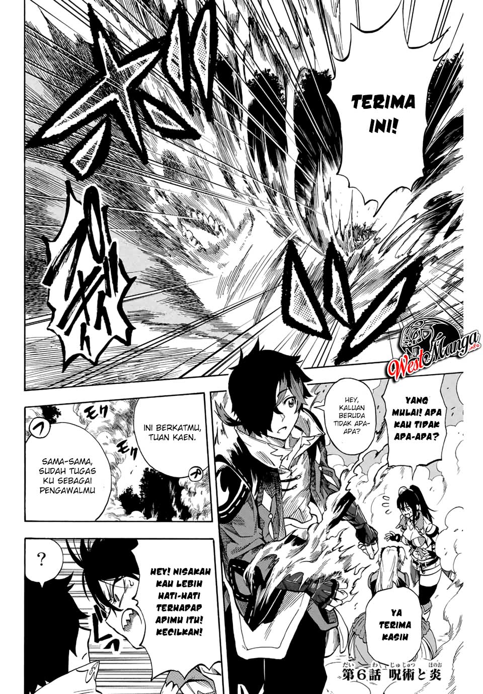 Jigoku no Gouka de Yaka re Tsuzuketa Shounen. Saikyou no Honou Tsukai to Natte Fukkatsu Suru. Chapter 6 - halaman 4
