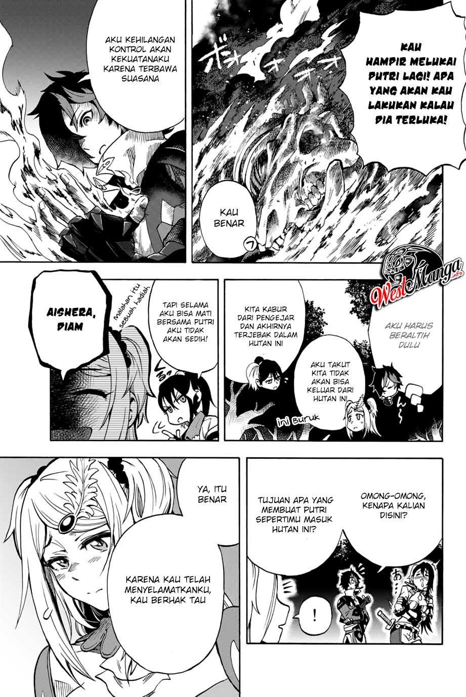 Jigoku no Gouka de Yaka re Tsuzuketa Shounen. Saikyou no Honou Tsukai to Natte Fukkatsu Suru. Chapter 6 - halaman 5