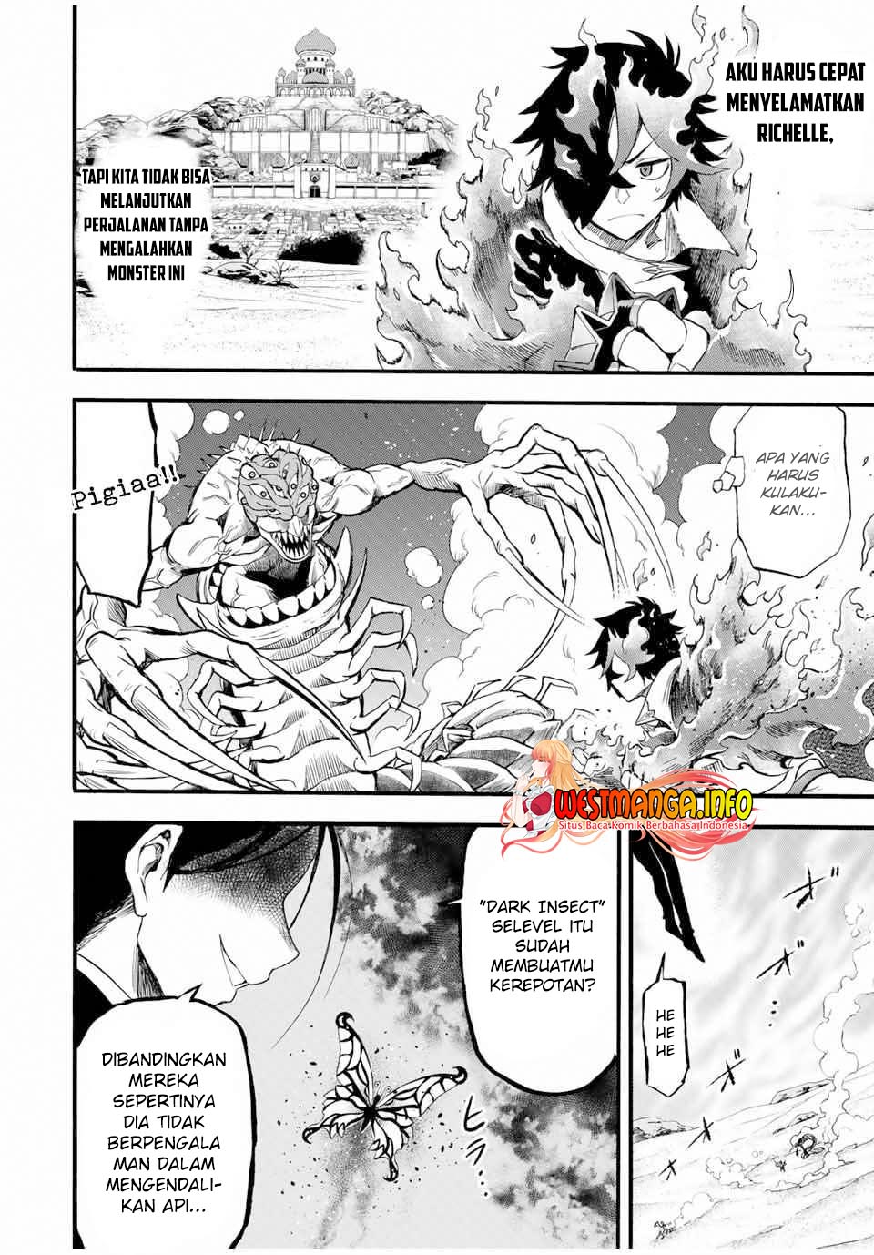 Jigoku no Gouka de Yaka re Tsuzuketa Shounen. Saikyou no Honou Tsukai to Natte Fukkatsu Suru. Chapter 66 - halaman 12