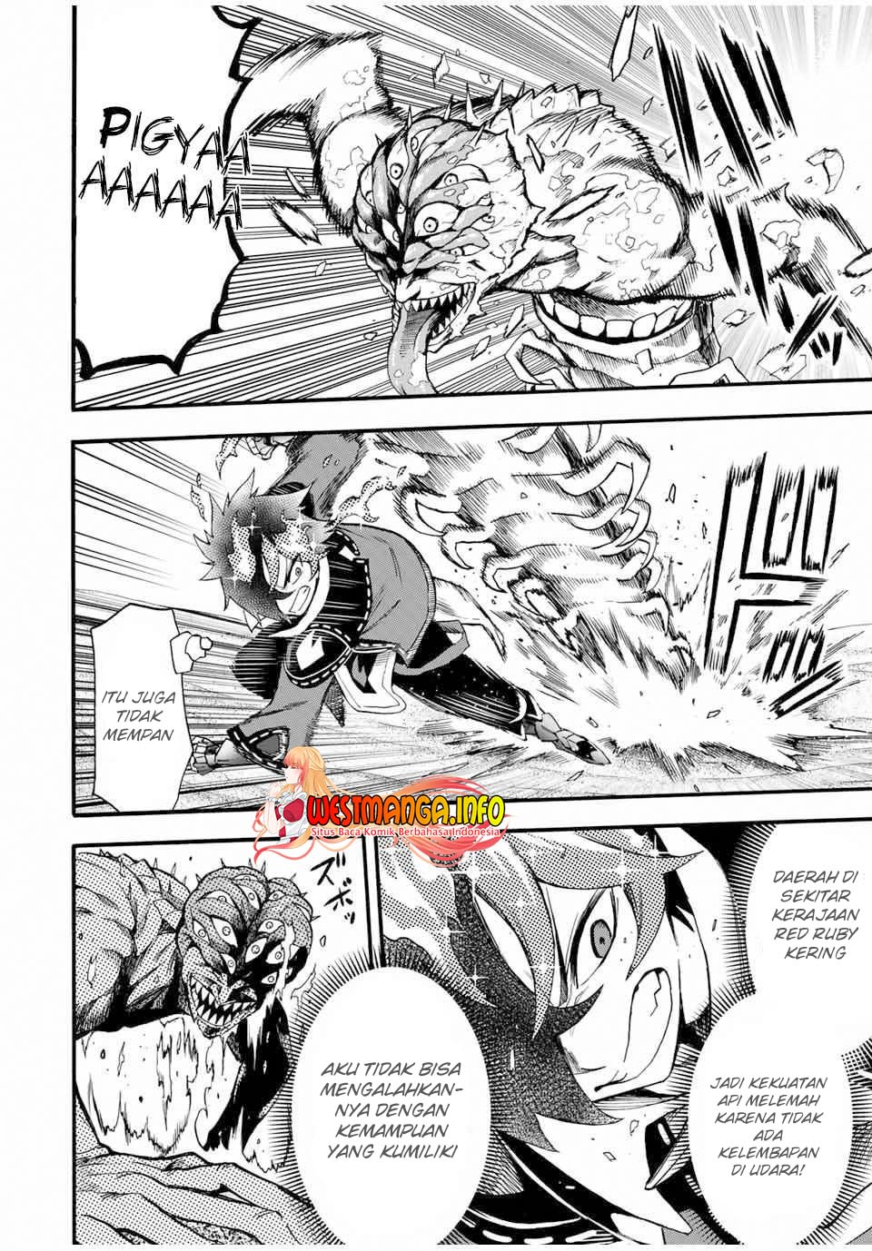 Jigoku no Gouka de Yaka re Tsuzuketa Shounen. Saikyou no Honou Tsukai to Natte Fukkatsu Suru. Chapter 67 - halaman 4