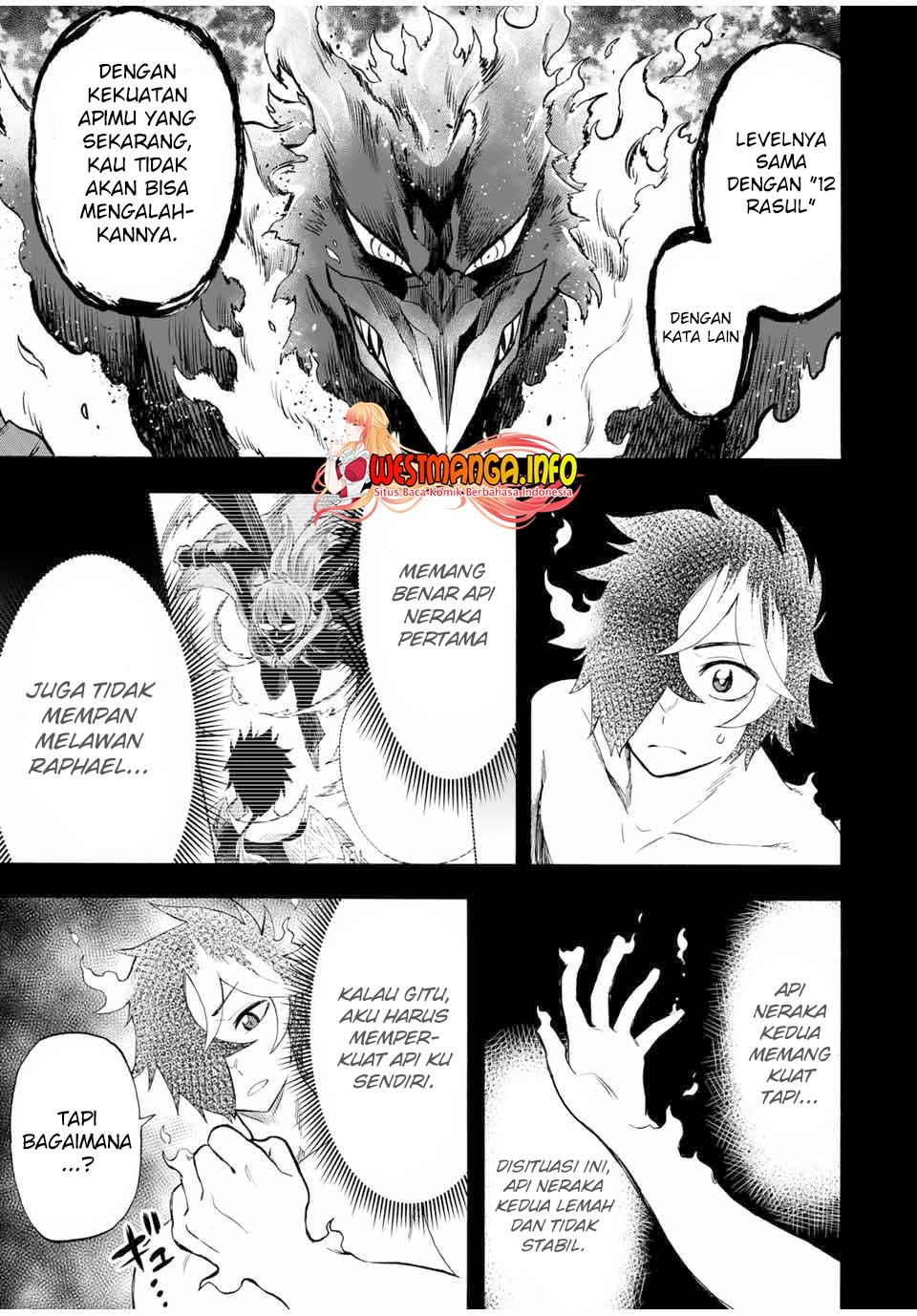 Jigoku no Gouka de Yaka re Tsuzuketa Shounen. Saikyou no Honou Tsukai to Natte Fukkatsu Suru. Chapter 67 - halaman 9