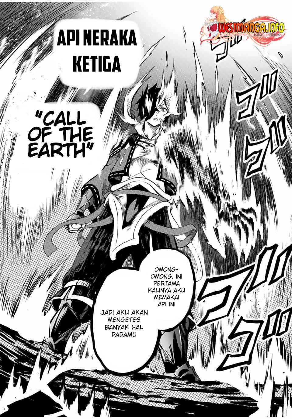 Jigoku no Gouka de Yaka re Tsuzuketa Shounen. Saikyou no Honou Tsukai to Natte Fukkatsu Suru. Chapter 68 - halaman 7