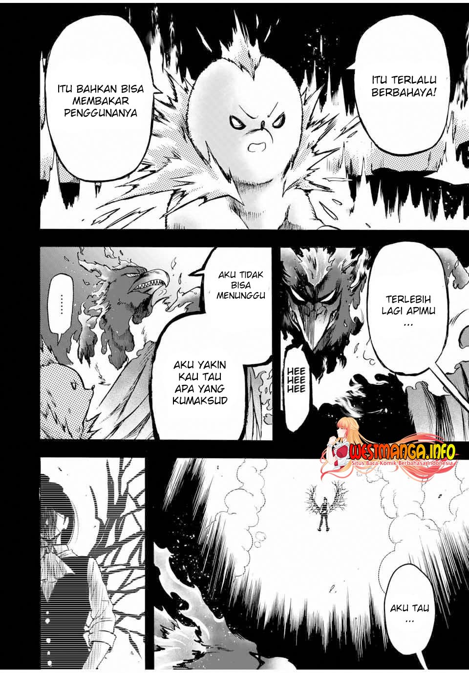 Jigoku no Gouka de Yaka re Tsuzuketa Shounen. Saikyou no Honou Tsukai to Natte Fukkatsu Suru. Chapter 69 - halaman 4