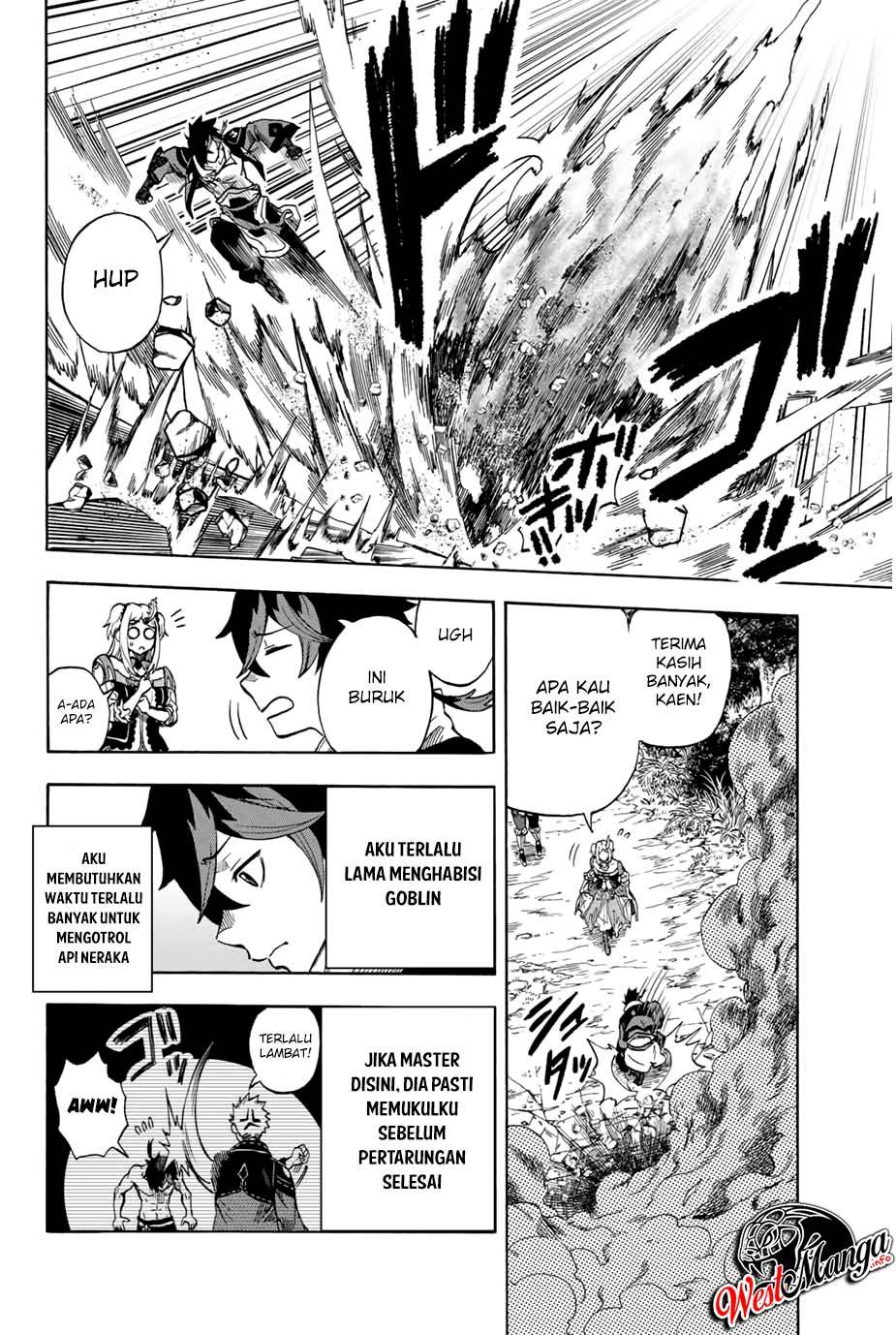 Jigoku no Gouka de Yaka re Tsuzuketa Shounen. Saikyou no Honou Tsukai to Natte Fukkatsu Suru. Chapter 7 - halaman 10