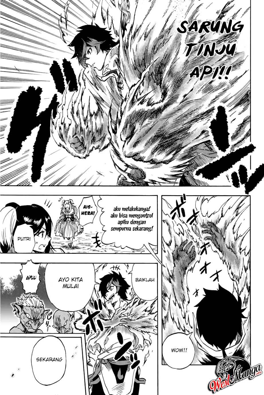 Jigoku no Gouka de Yaka re Tsuzuketa Shounen. Saikyou no Honou Tsukai to Natte Fukkatsu Suru. Chapter 7 - halaman 5