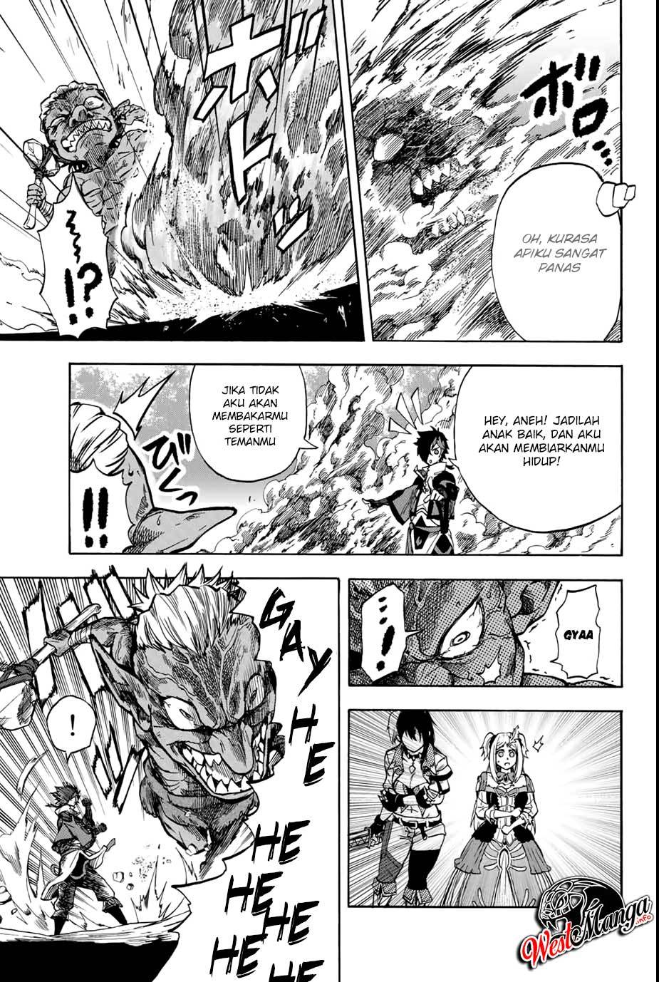 Jigoku no Gouka de Yaka re Tsuzuketa Shounen. Saikyou no Honou Tsukai to Natte Fukkatsu Suru. Chapter 7 - halaman 7