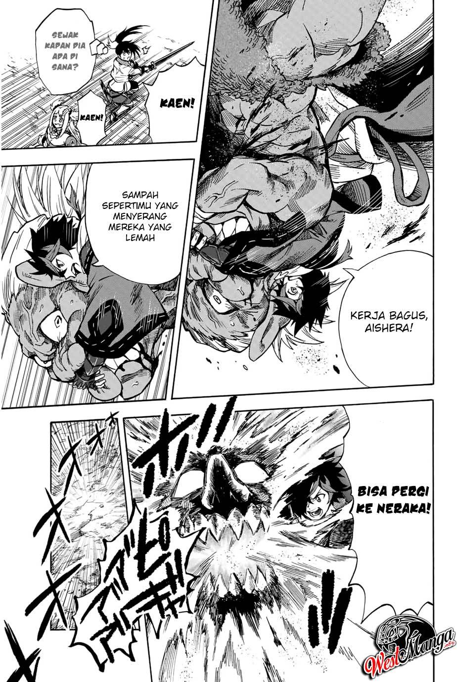 Jigoku no Gouka de Yaka re Tsuzuketa Shounen. Saikyou no Honou Tsukai to Natte Fukkatsu Suru. Chapter 7 - halaman 9