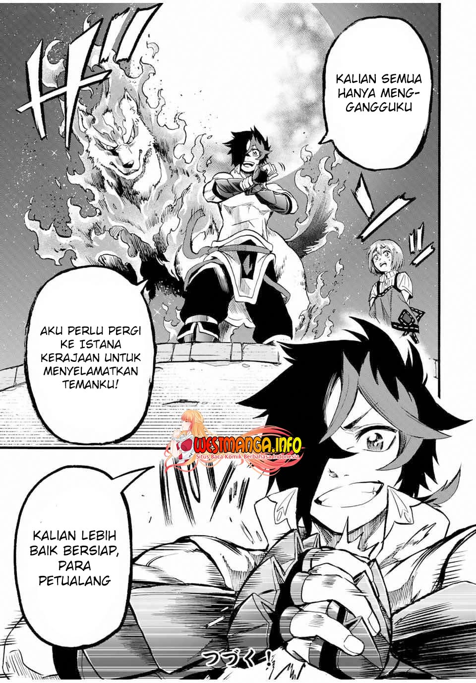 Jigoku no Gouka de Yaka re Tsuzuketa Shounen. Saikyou no Honou Tsukai to Natte Fukkatsu Suru. Chapter 71 - halaman 13