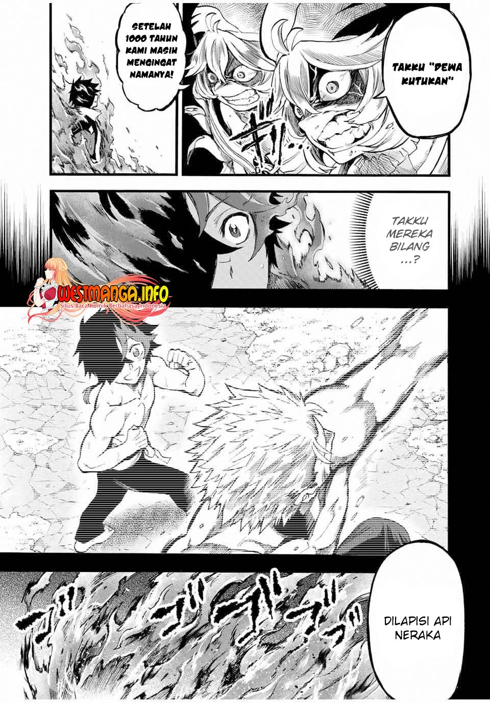 Jigoku no Gouka de Yaka re Tsuzuketa Shounen. Saikyou no Honou Tsukai to Natte Fukkatsu Suru. Chapter 79 - halaman 11