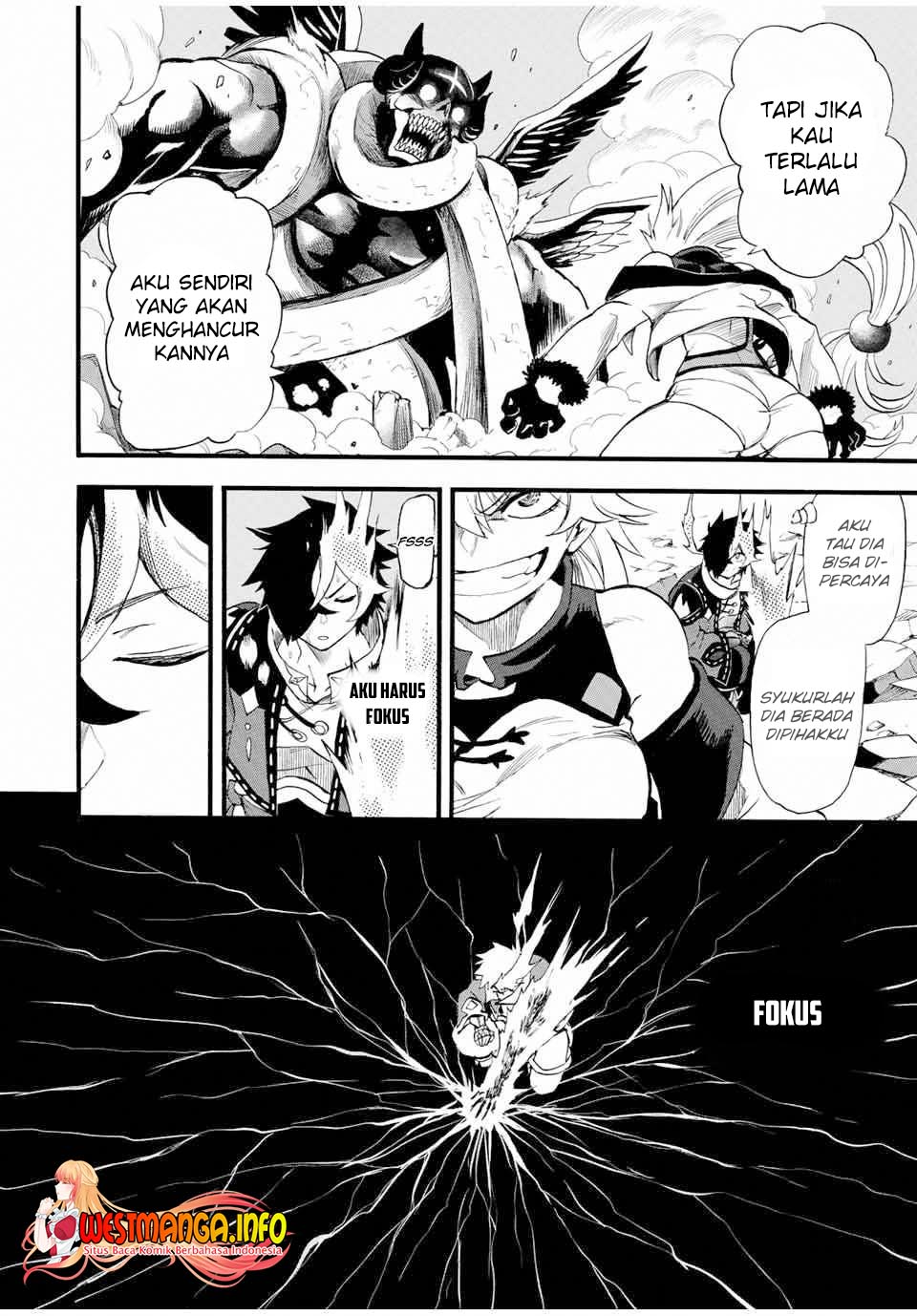 Jigoku no Gouka de Yaka re Tsuzuketa Shounen. Saikyou no Honou Tsukai to Natte Fukkatsu Suru. Chapter 87 - halaman 8