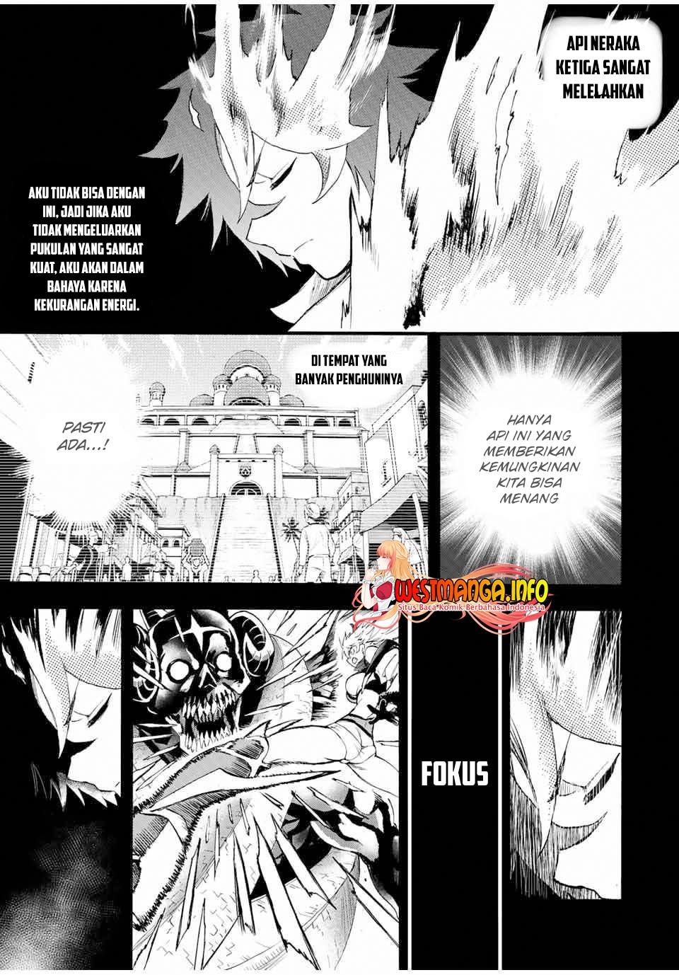 Jigoku no Gouka de Yaka re Tsuzuketa Shounen. Saikyou no Honou Tsukai to Natte Fukkatsu Suru. Chapter 87 - halaman 9