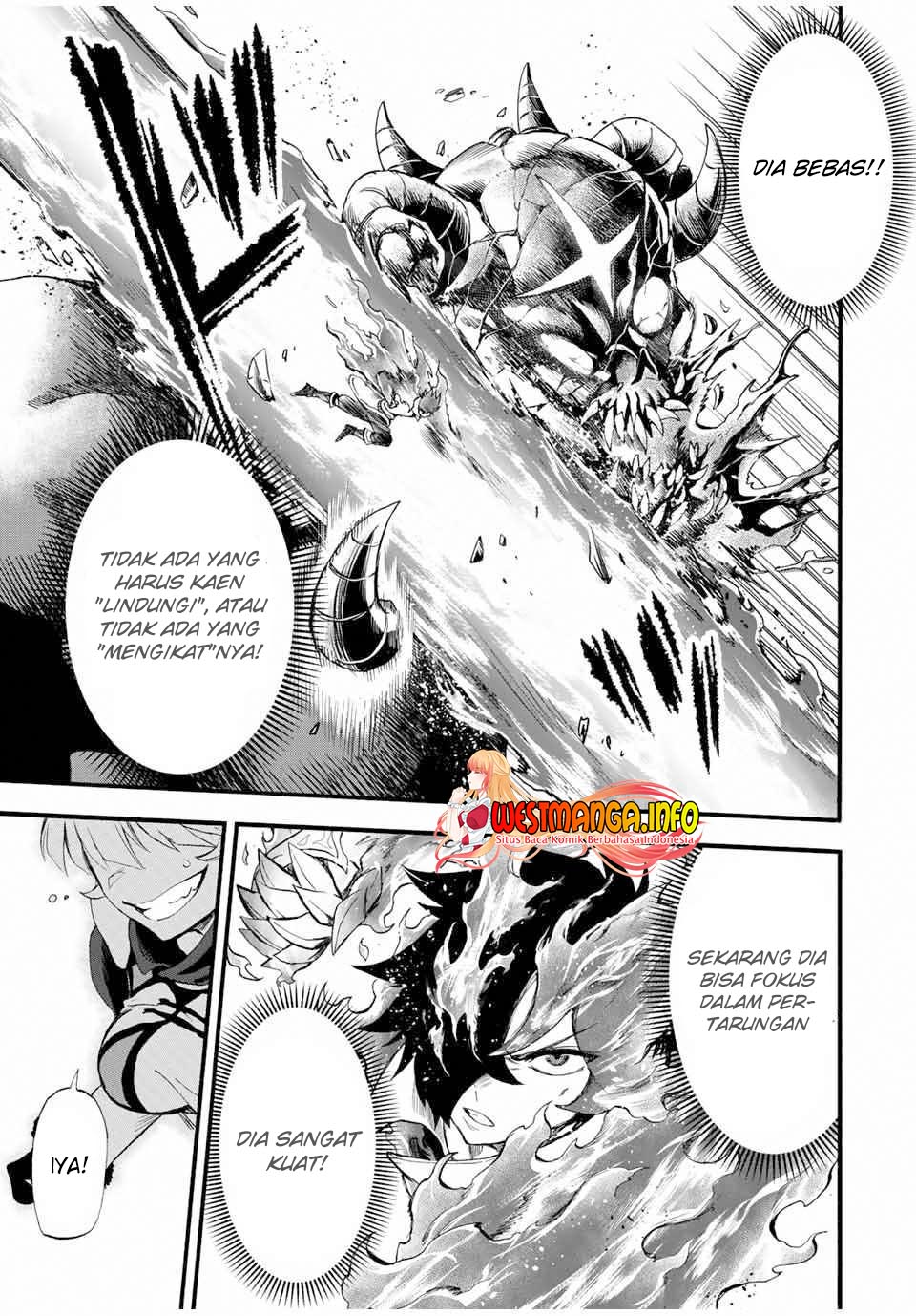 Jigoku no Gouka de Yaka re Tsuzuketa Shounen. Saikyou no Honou Tsukai to Natte Fukkatsu Suru. Chapter 88 - halaman 11
