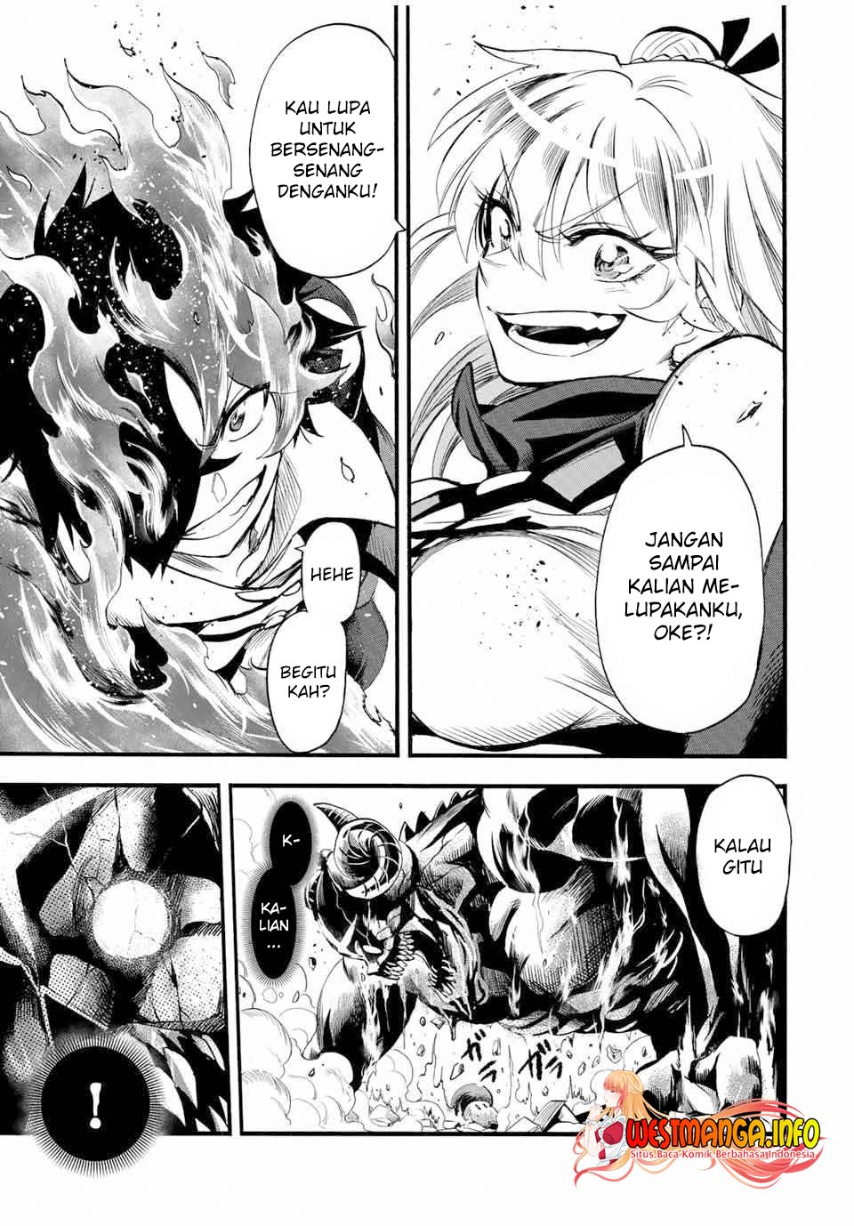 Jigoku no Gouka de Yaka re Tsuzuketa Shounen. Saikyou no Honou Tsukai to Natte Fukkatsu Suru. Chapter 88 - halaman 13