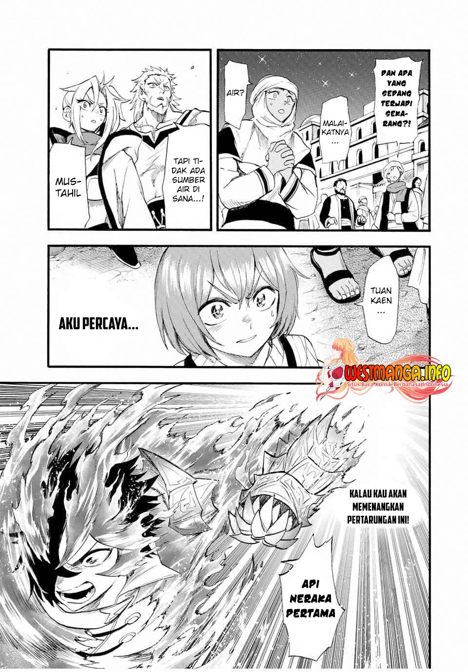 Jigoku no Gouka de Yaka re Tsuzuketa Shounen. Saikyou no Honou Tsukai to Natte Fukkatsu Suru. Chapter 88 - halaman 7