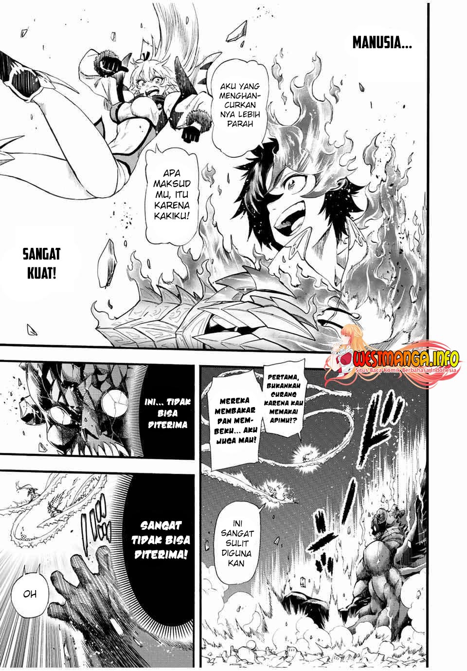 Jigoku no Gouka de Yaka re Tsuzuketa Shounen. Saikyou no Honou Tsukai to Natte Fukkatsu Suru. Chapter 89 - halaman 5