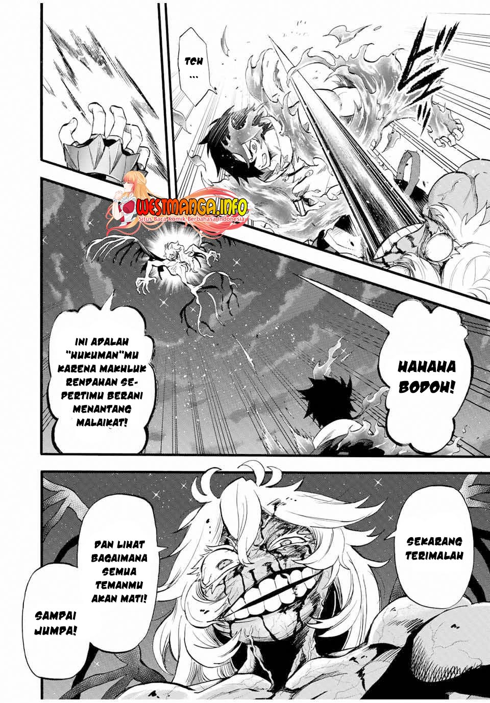 Jigoku no Gouka de Yaka re Tsuzuketa Shounen. Saikyou no Honou Tsukai to Natte Fukkatsu Suru. Chapter 90 - halaman 4